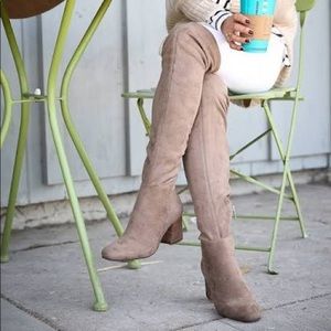 Vince Camuto Kantha Over the Knee Stretch Boots